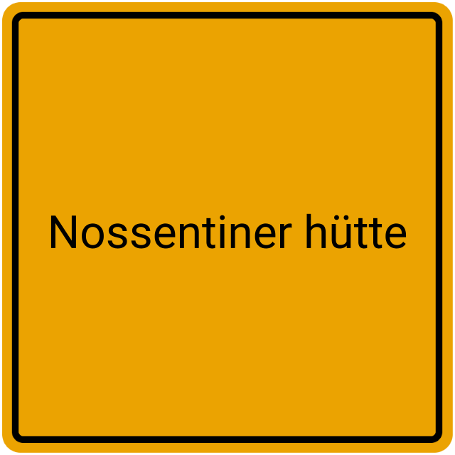 Meldebestätigung Nossentiner Hütte